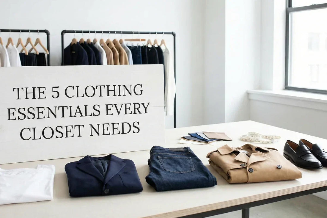 The 5 Clothing Essentials Every Closet Needs