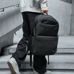 Wholesale Durable Oxford Men's Backpack with Patch Logo Waterproof Laptop Backpacks for Men Outdoor School Backpack Business