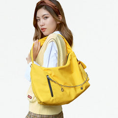 NOXXON Women Messenger Bag Multi Pockets Nylon Waterproof Travel Bag Shoulder Handbag Casual Travel Purse for Girls Daily Use