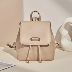 Simradia PVC Drawstring Backpack Purse Retro Preppy College School Bag Fashion Travel Women Backpack