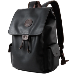 ized New Fashion  Waterproof Backpack Black Business School Men Designer Leather Other Backpacks