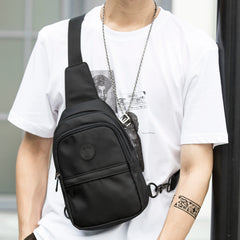 MOYYI Lightweight Chest Bags for Men Sling Bags for Sport Outdoors Crossbody Bags