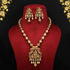 Premium Quality Handmade Bridal Jewellery Set with Krishan ji Earrings for Wedding and Traditional Use from Indian Supplier