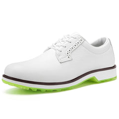 Professional Golf Shoes Custom Logo Senior Waterproof Leather Upper with Rubber Sport Golf Shoes Men Zapatos De Golf