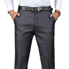 Men's Trousers Slim Straight Casual Non-iron Pants Summer Men's Business Professional Formal Wear