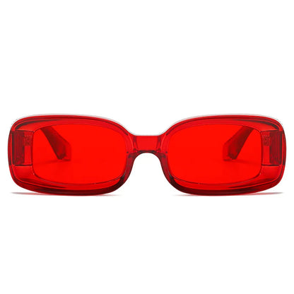 MCROONS Candy Rectangle Sunglasses — UV400, Women