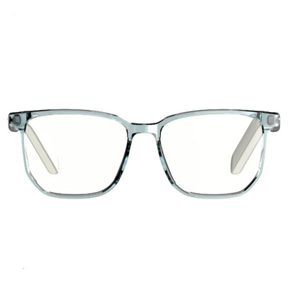 MCROONS ultralight clear smart audio glasses