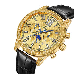 ONOLA 6834 Brand Luxury Mechanical Watches  Analog Wrist Watch Automatic Watch for Men