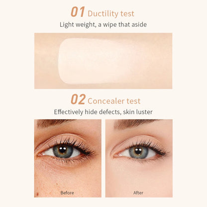 MCROONS 2-in-1 foundation concealer shade range