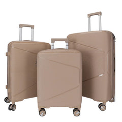 OMASKA PP Trolley Suitcase 20 24 28 Inch Spinner Wheels Carry on PP Travel Luggage