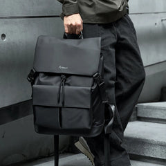 MOYYI Waterproof Flap Travel Backpack Bags for Men Business Laptop Backpack Bags